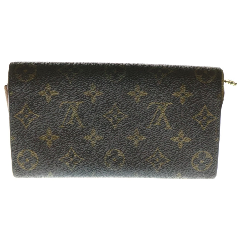 LOUIS VUITTON(ルイヴィトン) モノグラム ポルトフォイユサラ レザーロングウォレット 長財布 ブラウン M61734