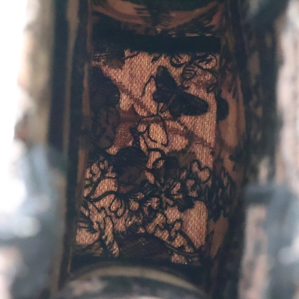 Christian Dior(クリスチャンディオール) ブックトート ミニ バーティカル バッグ ピンク キャンバス 2wayバッグ ローズプードル キャンバス