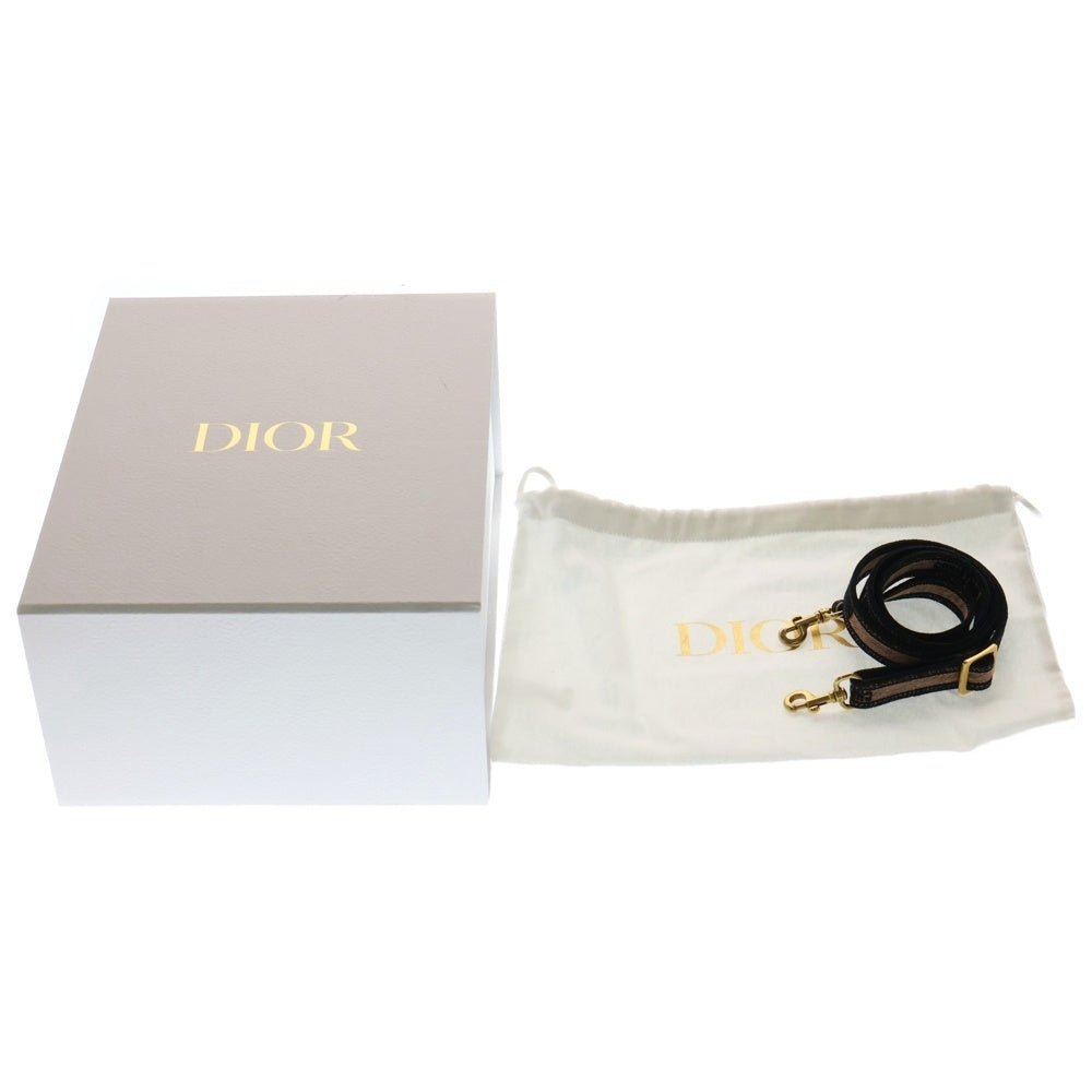 Christian Dior(クリスチャンディオール) ブックトート ミニ バーティカル バッグ ピンク キャンバス 2wayバッグ ローズプードル キャンバス