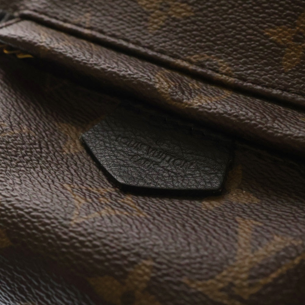 LOUIS VUITTON(ルイヴィトン) モノグラム パームスプリングスMINI レザーバックパック リュック ブラウン レディース M44873