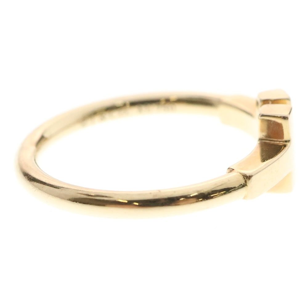 TIFFANY&Co(ティファニー) Tワイヤー リング Au750PG ピンクゴールド 8号 指輪 ジュエリー アクセサリー