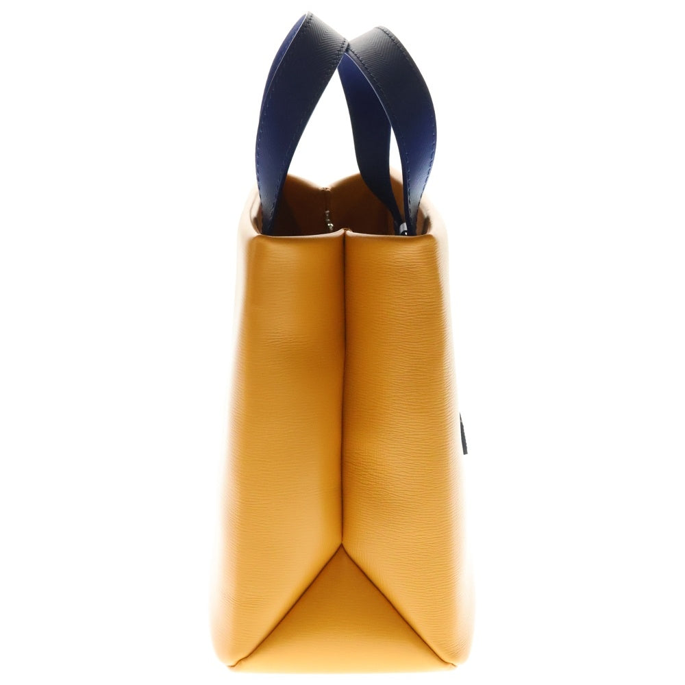 LOUIS VUITTON(ルイヴィトン) ショッパー・トート MINI トートバッグ ショッピングバッグ 2WAYショルダーバッグ ハンドバッグ オレンジイエロー レザー RFID M15237