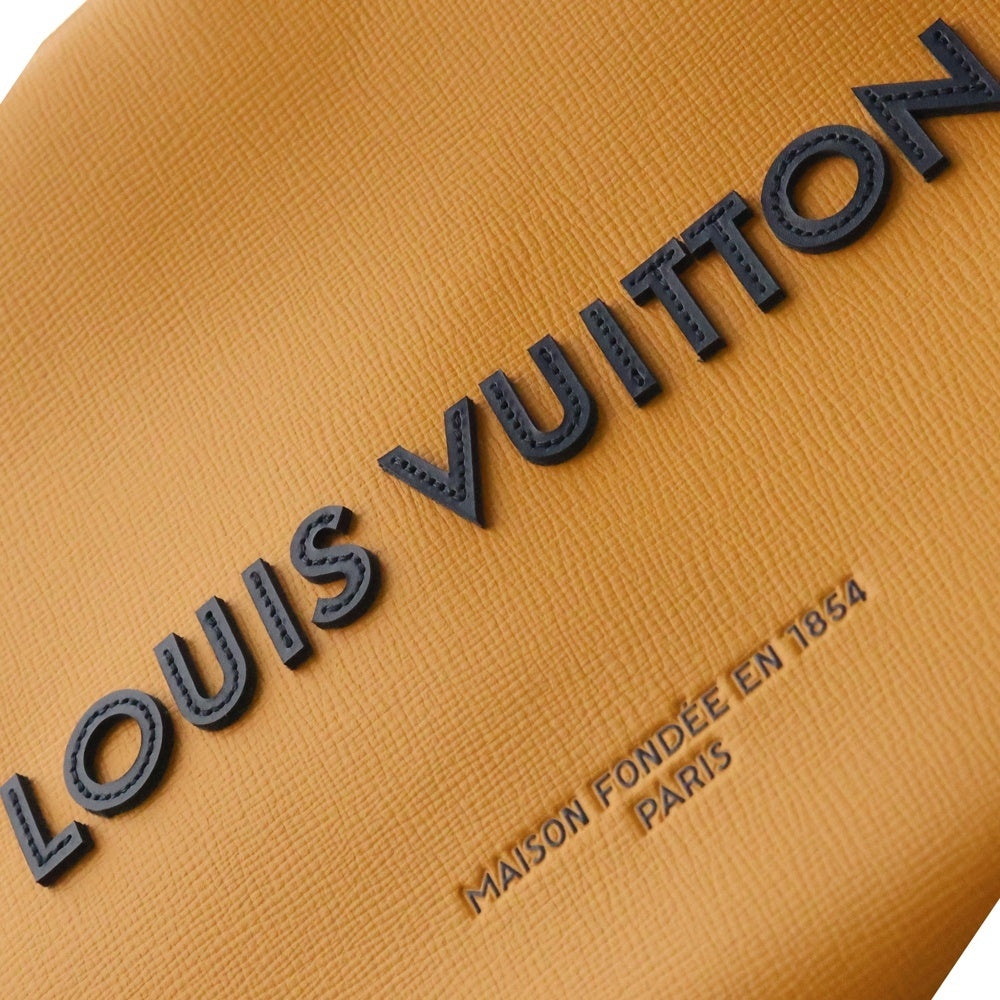LOUIS VUITTON(ルイヴィトン) ショッパー・トート MINI トートバッグ ショッピングバッグ 2WAYショルダーバッグ ハンドバッグ オレンジイエロー レザー RFID M15237