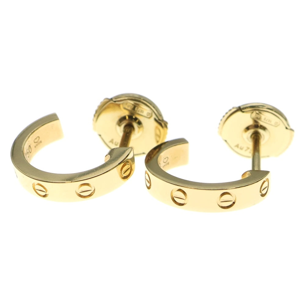Cartier(カルティエ) ミニラブ ピアス ゴールド Au750 K18 ジュエリー