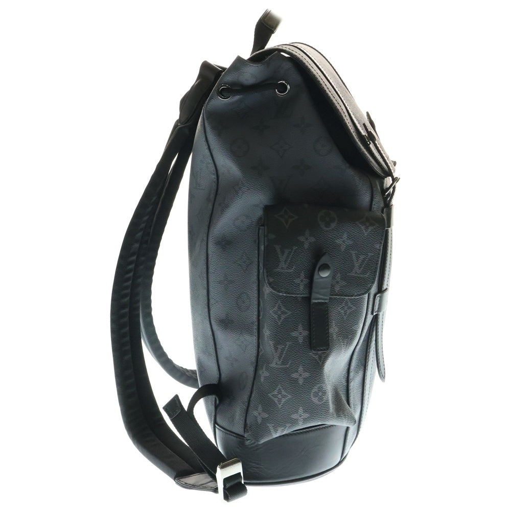 LOUIS VUITTON(ルイヴィトン) モノグラム エクリプス クリストファーPM バックパック リュック ブラック PVCレザー RFID M46331
