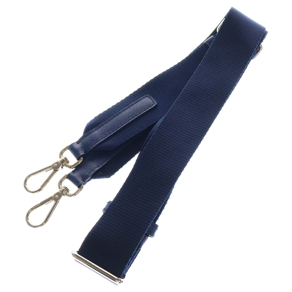 PRADA(プラダ) ベア テニス 2wayトートバッグ ハンドバッグ ショルダーバッグ ブルー シルバー金具 ナイロン