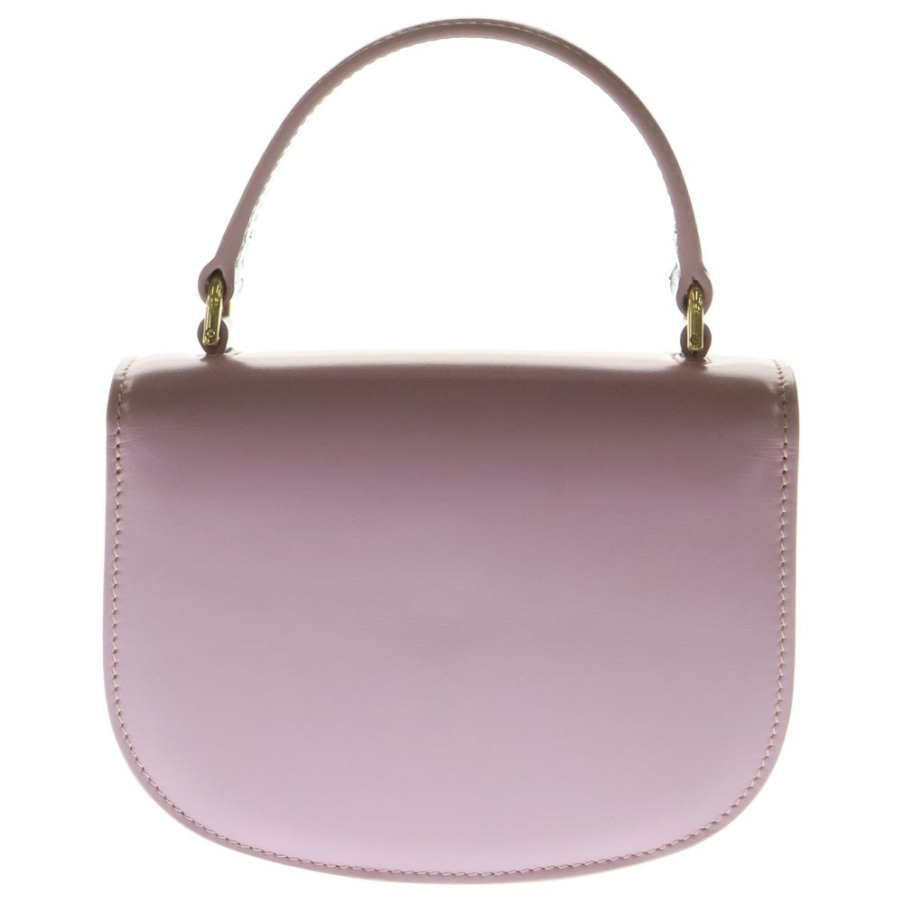 CELINE(セリーヌ) トリオンフ ブザス クレア 2WAYハンドバッグ ショルダーバッグ ミニバッグ ピンクパープル ゴールド金具 レザー