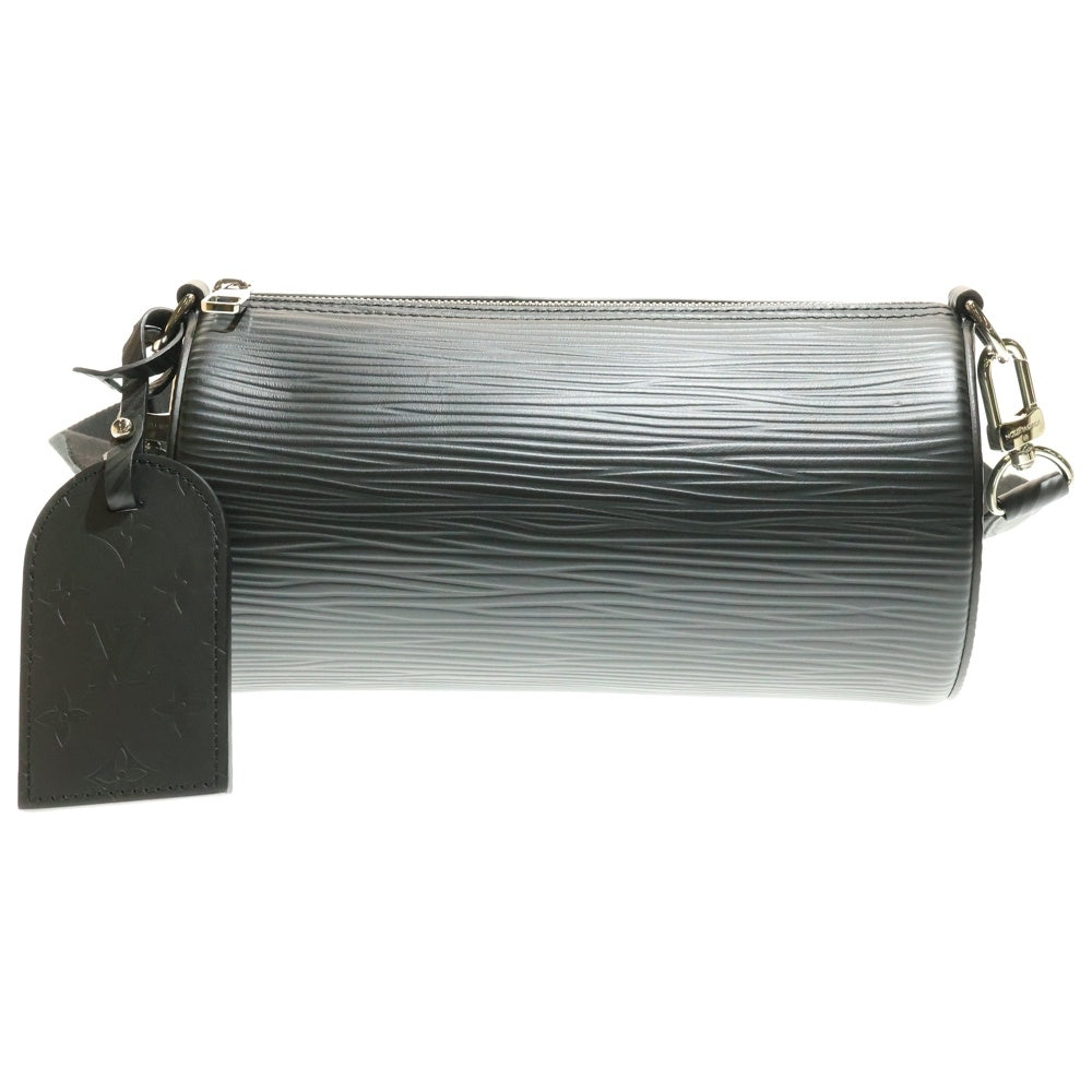 LOUIS VUITTON(ルイヴィトン) エピ ソフトポロションPM ショルダーバッグ ブラック シルバー金具 レザー M24324
