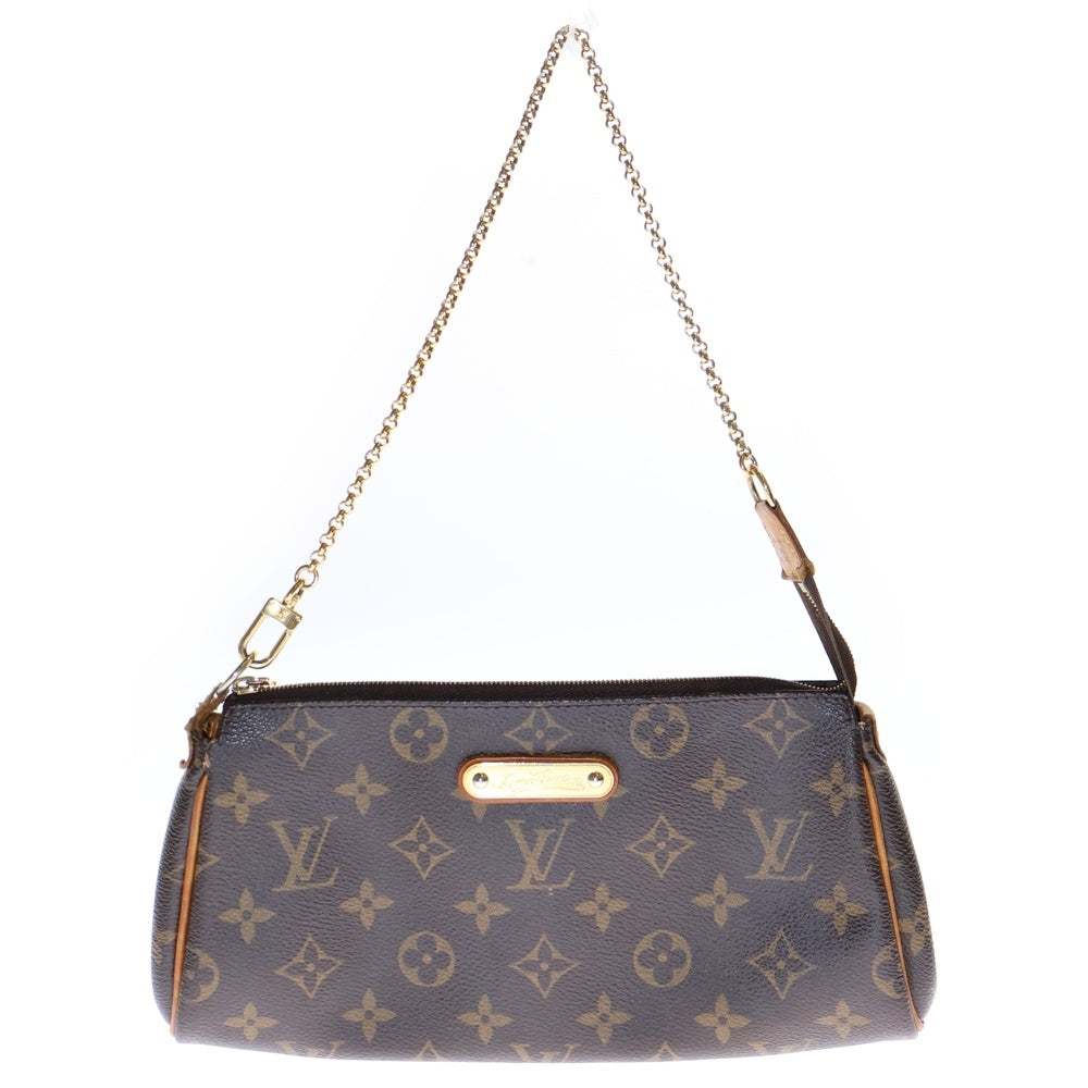 LOUIS VUITTON(ルイヴィトン) モノグラム エヴァ チェーンショルダーバッグ チェーンバッグ ゴールド金具 ブラウン PVC M95567