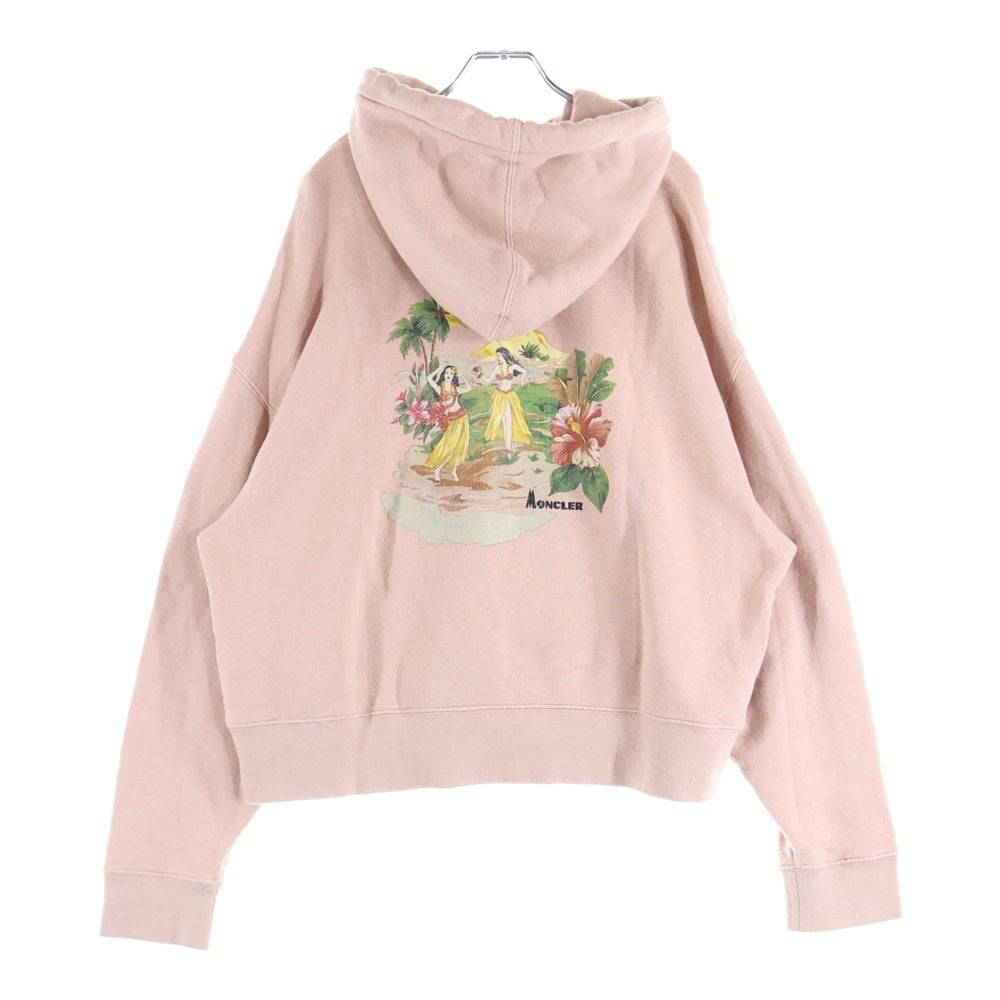 MONCLER(モンクレール) PALM ANGELS ×モンクレール パーカー ピンク コットン×麻 G209L8G00013 899IA