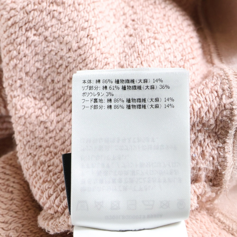 MONCLER(モンクレール) PALM ANGELS ×モンクレール パーカー ピンク コットン×麻 G209L8G00013 899IA