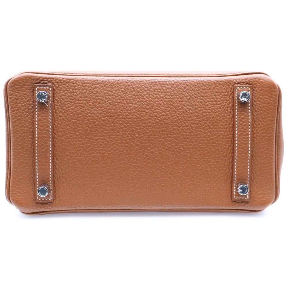 HERMES(エルメス) バーキン25 トゴ ゴールド C刻印 シルバー金具 ハンドバッグ