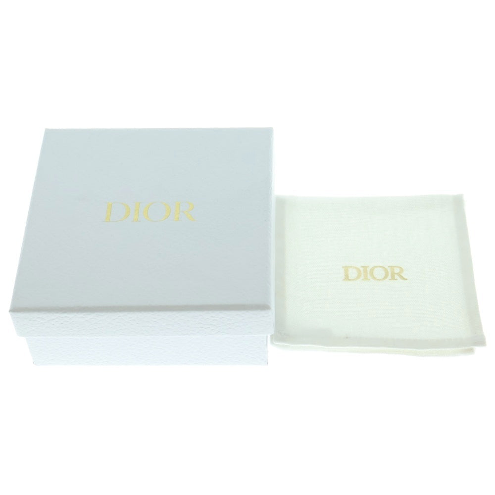 DIOR(ディオール) Petit CD プチ ライトストーン ロゴ チェーン ネックレス ゴールド レディース