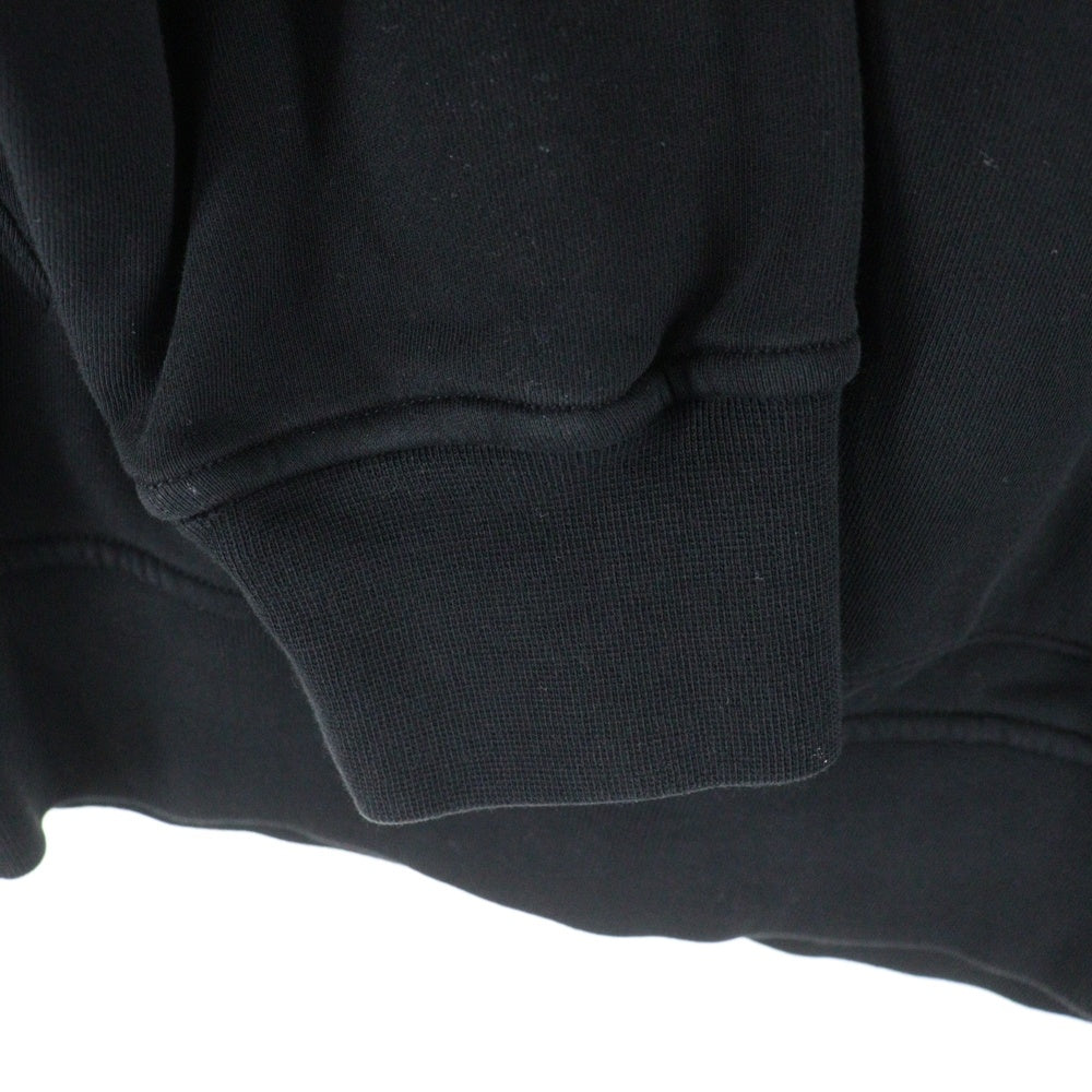 STONE ISLAND(ストーンアイランド) ワッペンロゴ プルオーバー スウェットパーカー フーディー ブラック K1S156100045S0051