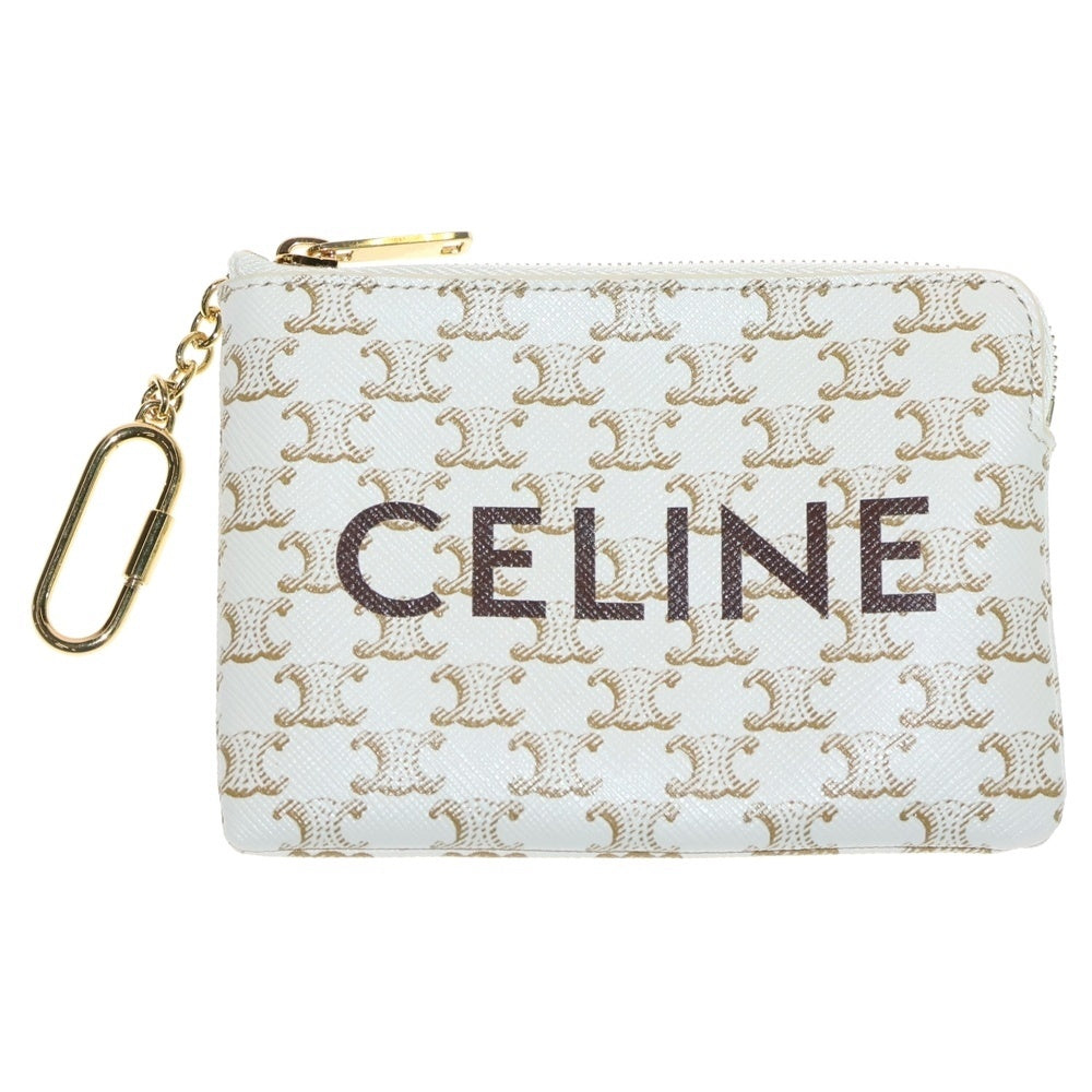 CELINE(セリーヌ) トリオンフ ロゴ コインケース キーリング カード  