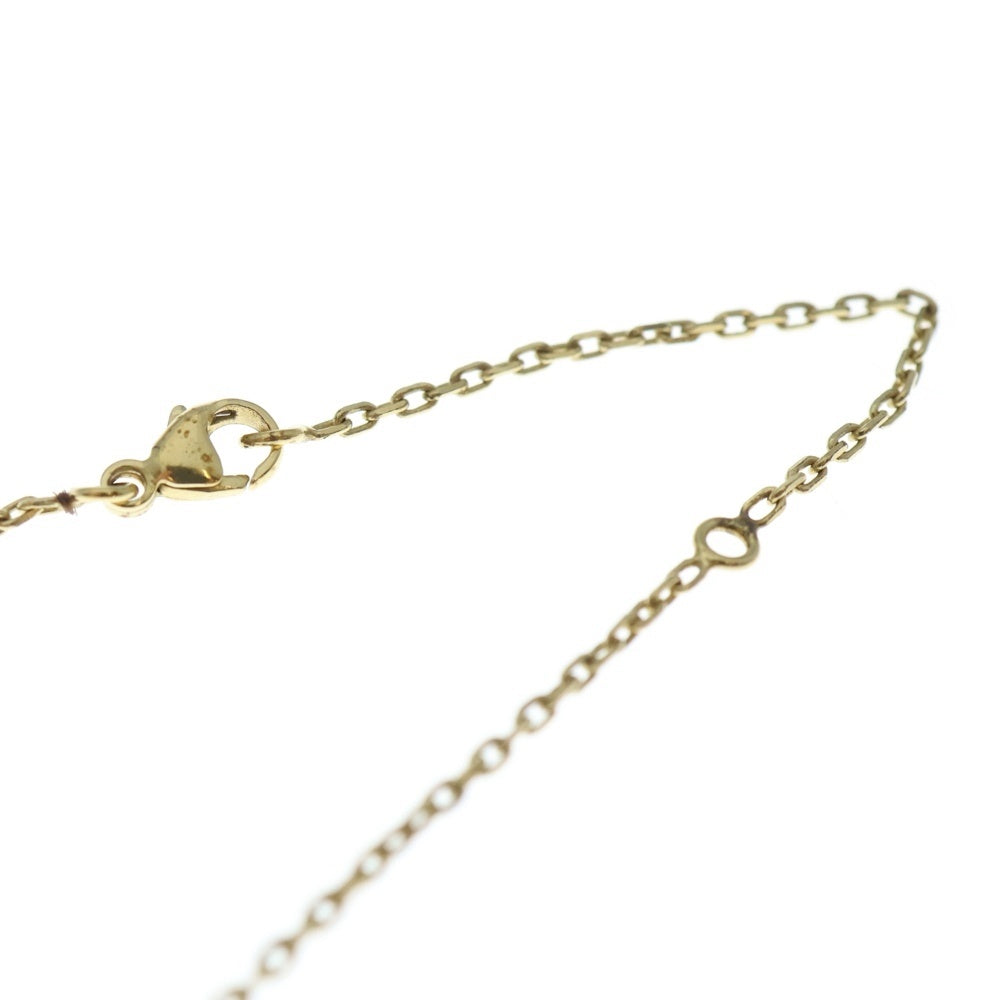 HERMES(エルメス) アイリーン ネックレス ペンダント チェーン ホワイト×ゴールド