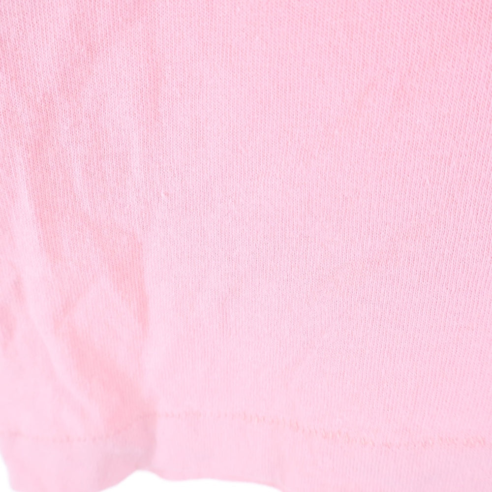 GUCCI(グッチ) 21SS ×Disney ドナルドダック ロゴ刺繍 クルーネック 半袖Tシャツ カットソー ピンク 580762