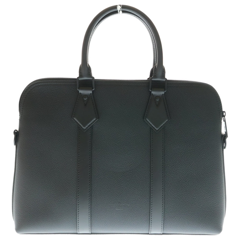 LOUIS VUITTON(ルイヴィトン) LVアエログラム テイクオフ ブリーフケース 2WAYバッグ ハンドバッグ ショルダーバッグ ブラック レザー M59159 ブラック金具