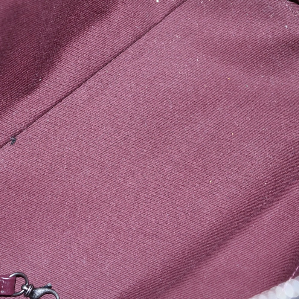 CHANEL(シャネル) ココマーク ロゴプレート レザー チェーンショルダー バッグ シルバー金具 ブラック 17番台