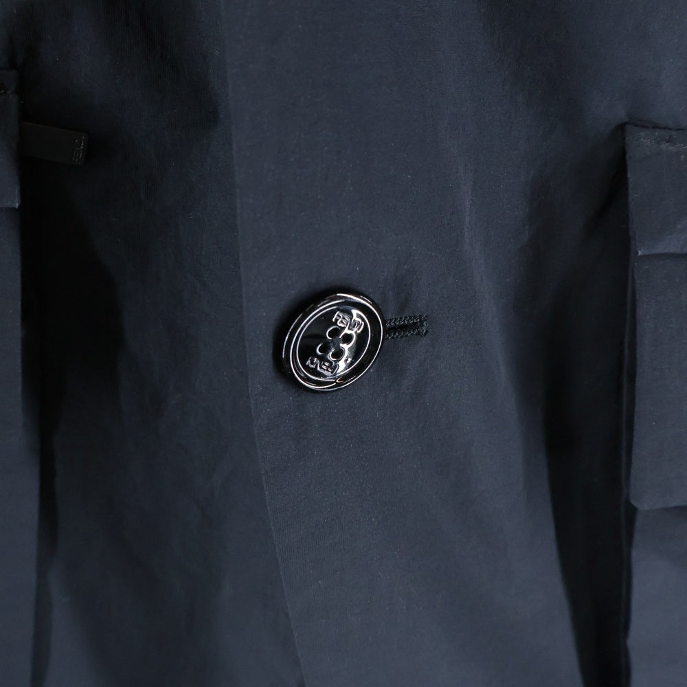 FENDI(フェンディ) ナイロン混テーラードジャケット ブラック FJ0273 ABB8