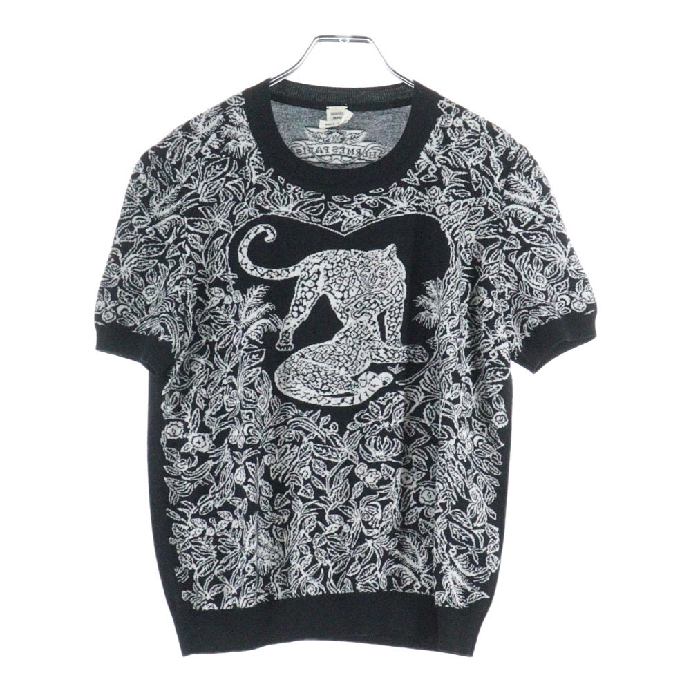 HERMES(エルメス) ジャングル ラブ カシミヤ アニマル ジャガード柄