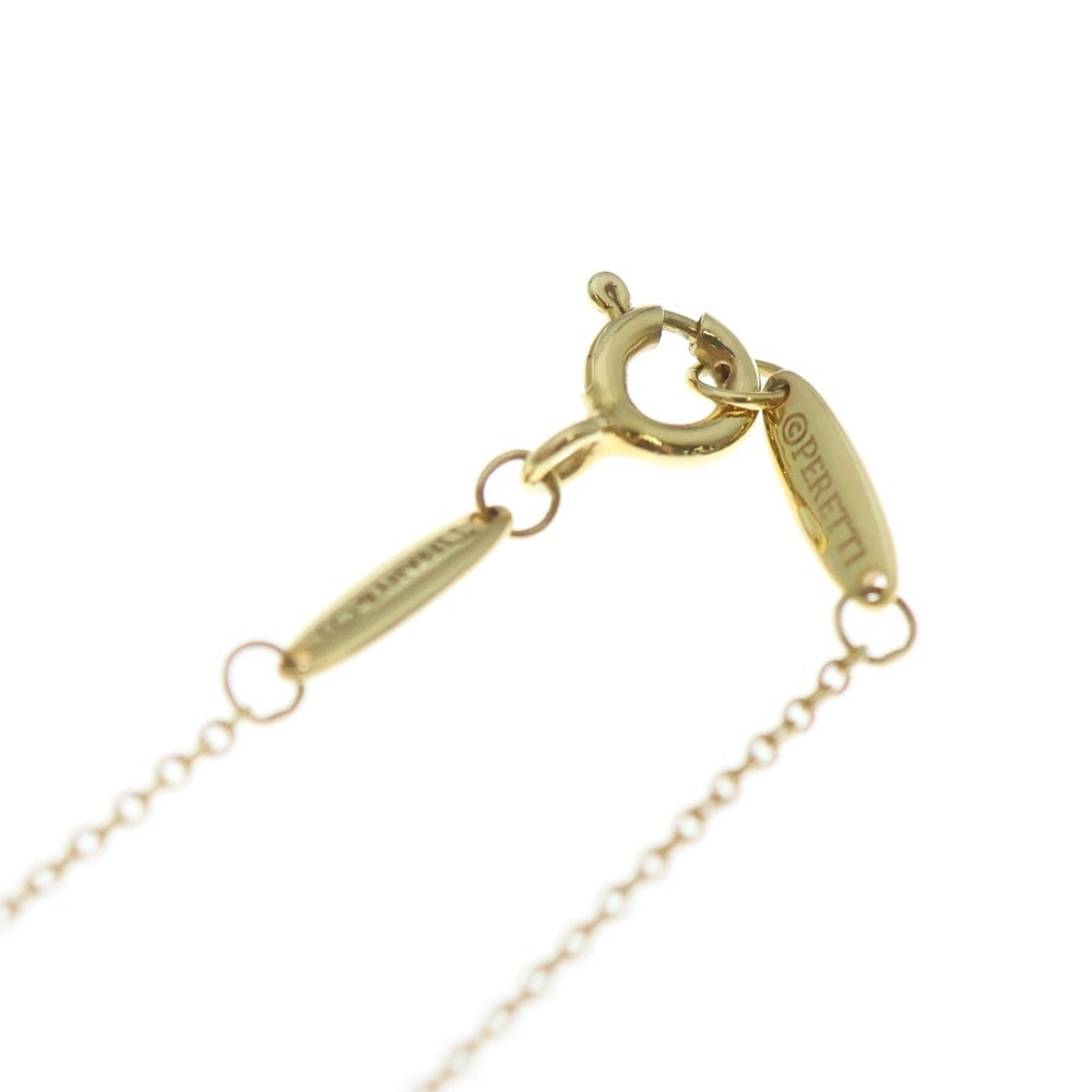TIFFANY & Co.(ティファニー) バイザヤード 1Pダイヤ ネックレス ペンダント Au750 K18 YG イエローゴールド