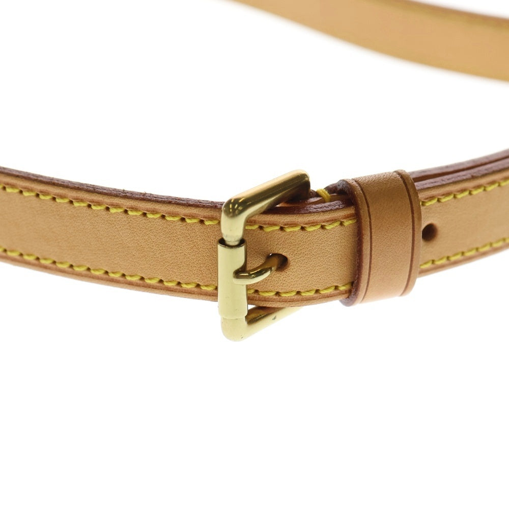 LOUIS VUITTON(ルイヴィトン) モノグラム ミュゼット サルサ ショルダーバッグ ミニバッグ ブラウン レザー×PVC M51258 ゴールド金具 レディース