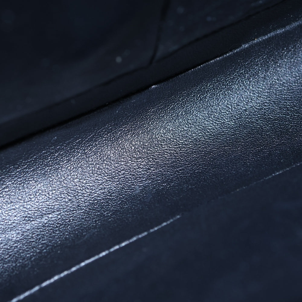 CHANEL(シャネル) マトラッセ25 ココマーク キャビアスキン レザー Wフラップ/Wチェーンショルダーバッグ SV金具 ブラック レディース