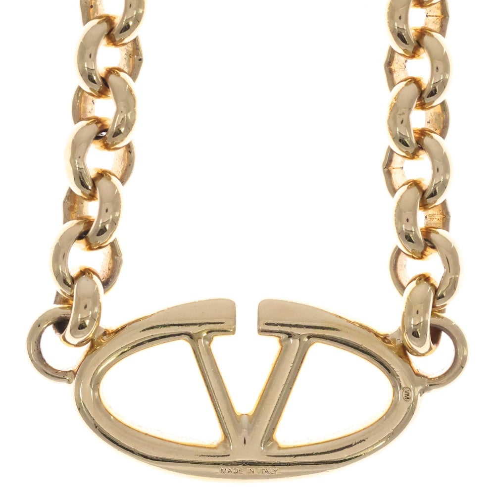VALENTINO(ヴァレンティノ) Vロゴ チェーン ネックレス ゴールド GP