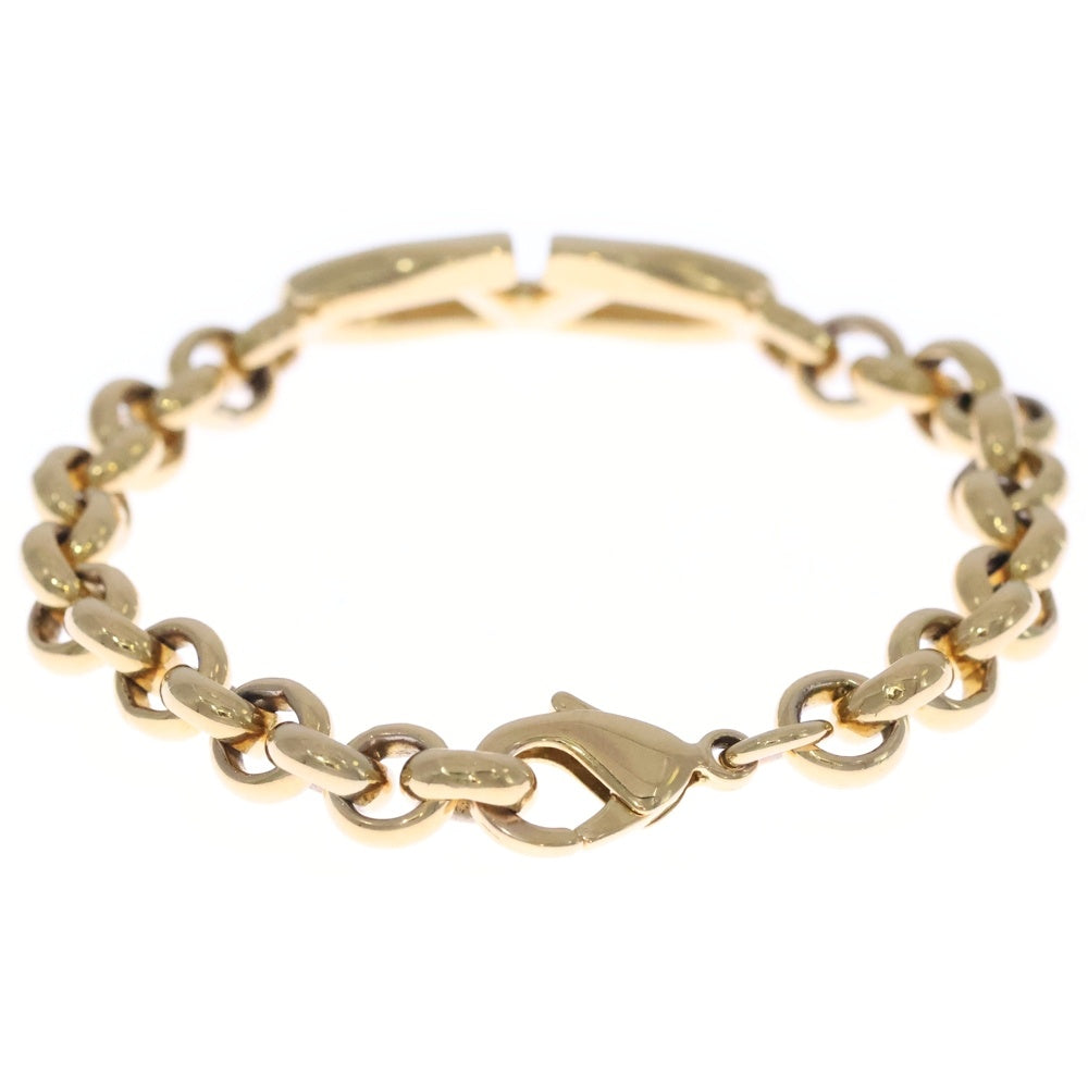 VALENTINO(ヴァレンティノ) Vロゴ チェーン ブレスレット ゴールド GP