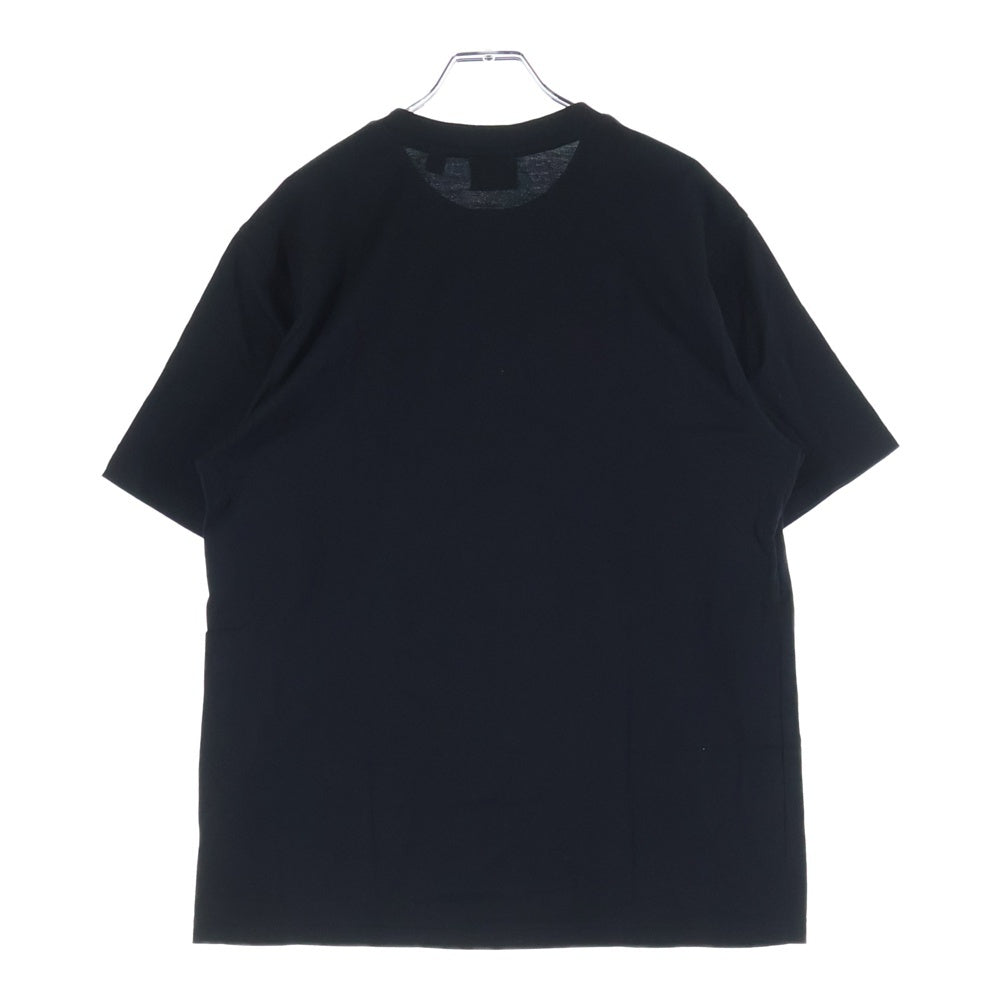 BURBERRY(バーバリー) TBロゴ刺繍 クルーネック 半袖Tシャツ カットソー ブラック 8023785