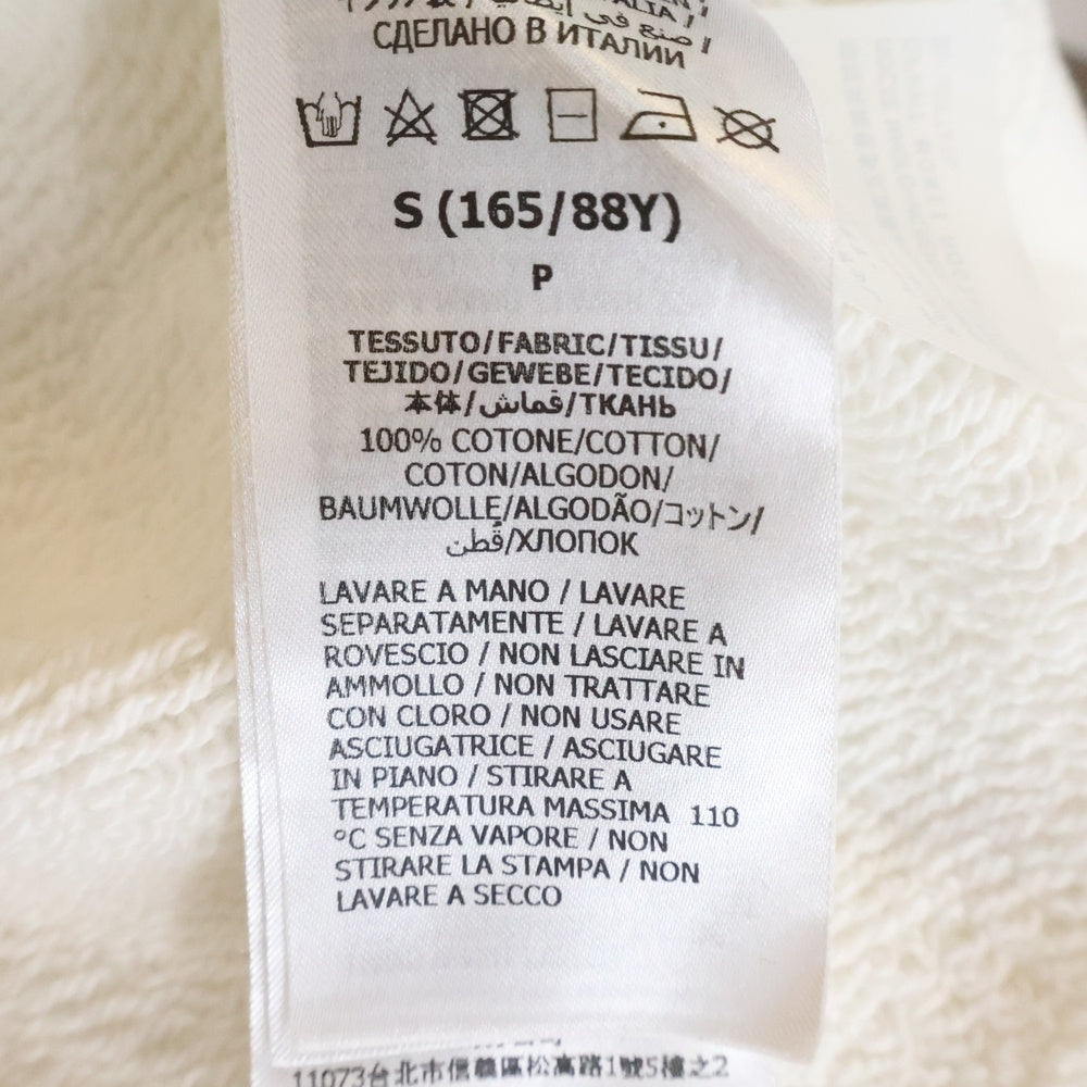 GUCCI(グッチ) GGロゴ ジップアップモックネックスウェットシャツ ホワイト 717406 レディース