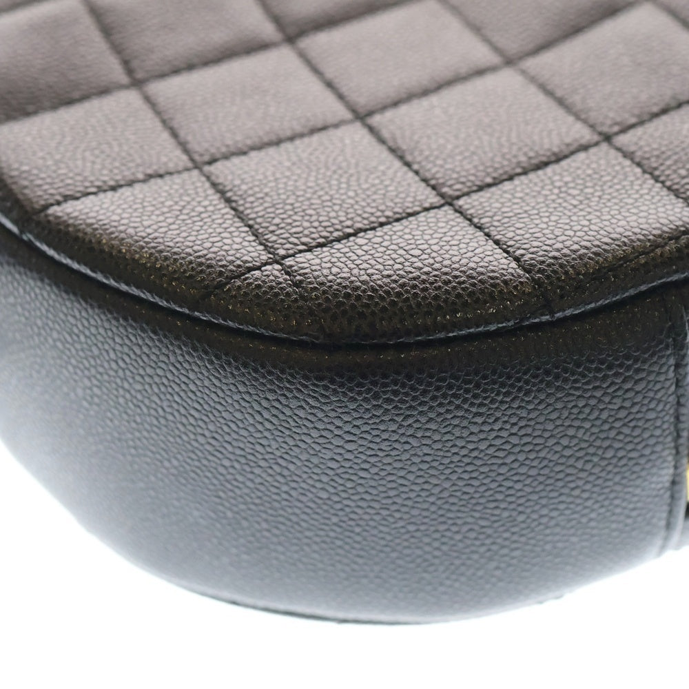 CHANEL(シャネル) スモールバニティケース チェーンバッグ ミニバッグ ショルダーバッグ ブラック キャビアスキン AS3875 ゴールド金具 レディース