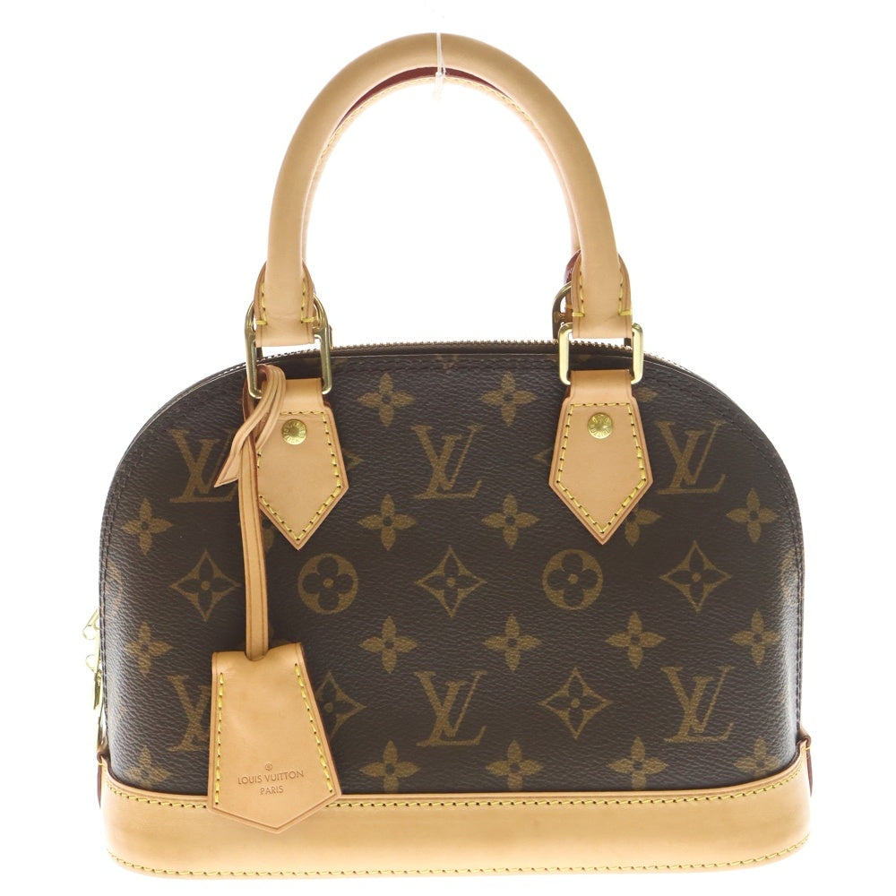 LOUIS VUITTON(ルイヴィトン) モノグラム アルマBB ブラウン PVC 2WAY ハンドバッグ ショルダーバッグ M53152 ICタイプ レディース
