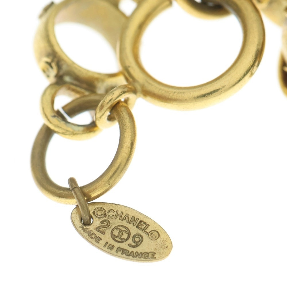 CHANEL(シャネル) ココマーク チェーンブレスレット ゴールド GP レディース