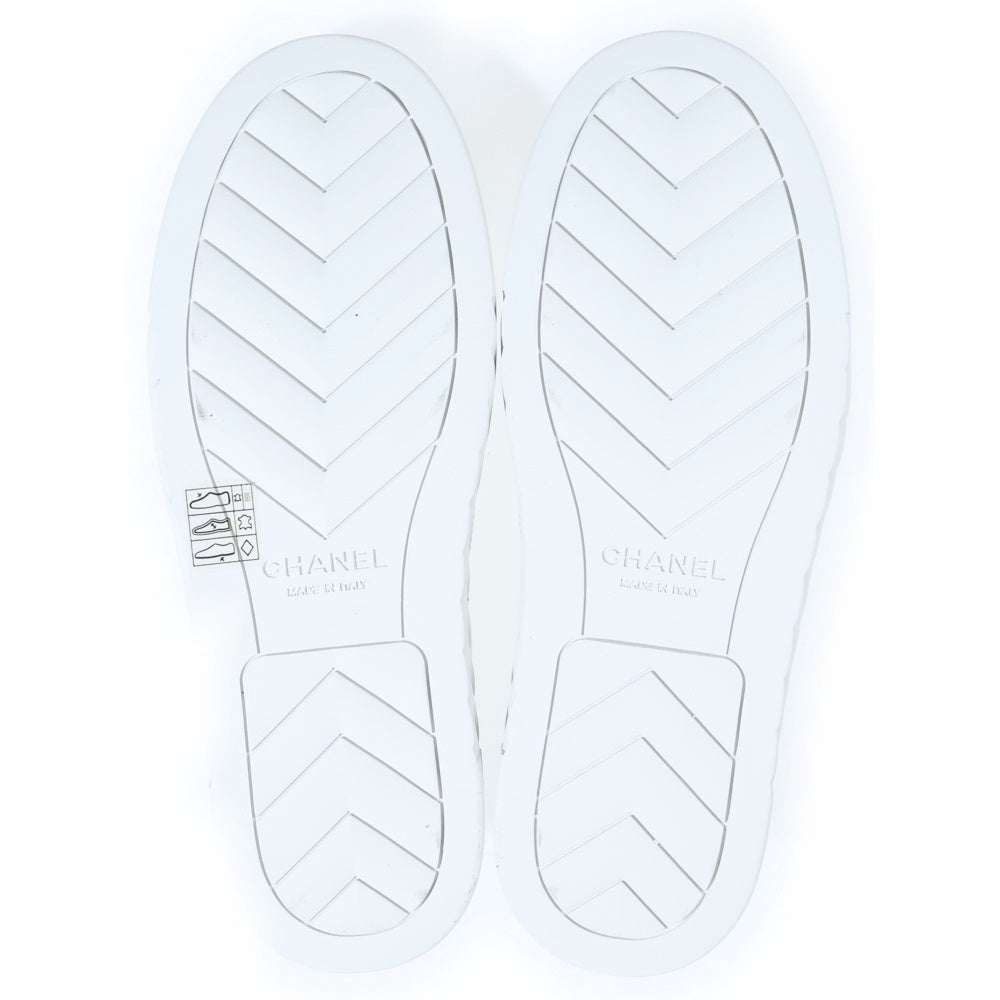 CHANEL(シャネル) カメリア グラフィティ レザーローカットスニーカー G45042 レディース