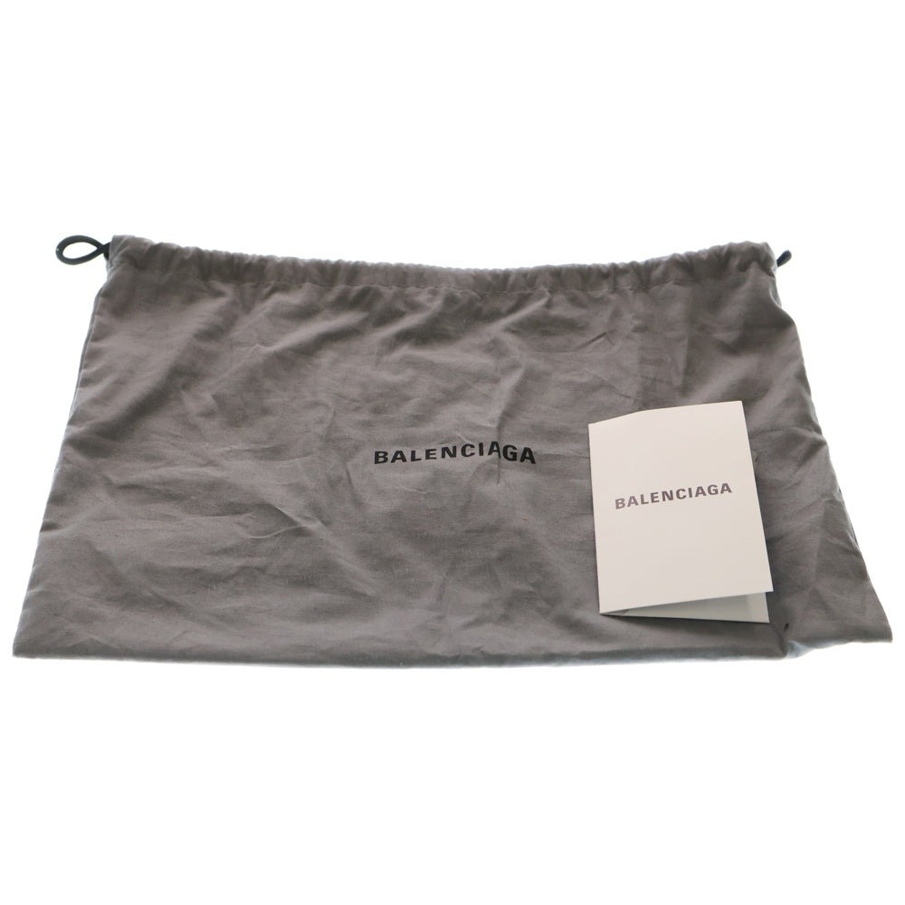 BALENCIAGA(バレンシアガ) LE CITY ル シティ ミニ 2WAY レザー ハンドバッグ ショルダーバッグ ホワイト レザー 806395 ブラック金具 レディース
