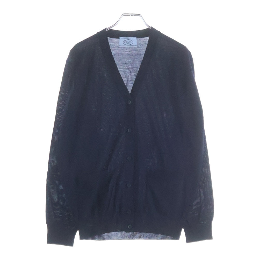 PRADA(プラダ) ウール6Bカーディガン ネイビー DNA00S レディース