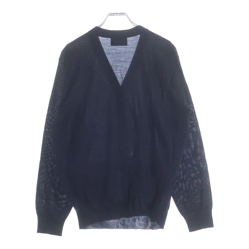 PRADA(プラダ) ウール6Bカーディガン ネイビー DNA00S レディース