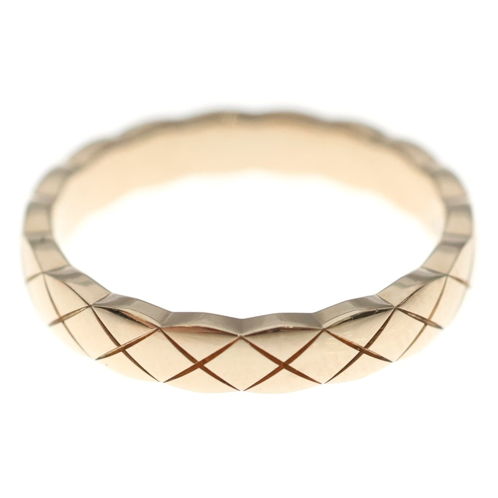 CHANEL(シャネル) ココクラッシュミニ ベージュゴールド K18PG #51 指輪 ジュエリー