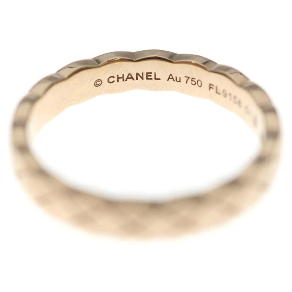 CHANEL(シャネル) ココクラッシュミニ ベージュゴールド K18PG #51 指輪 ジュエリー