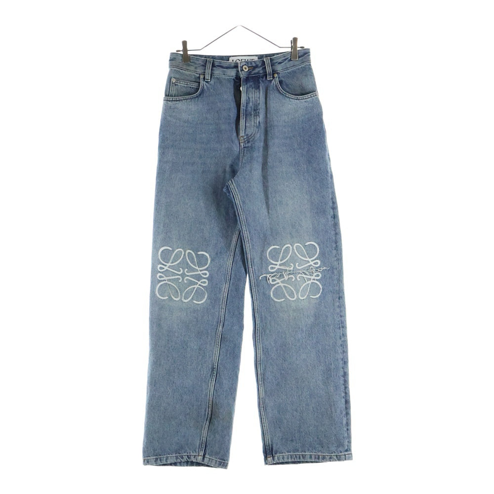 LOEWE(ロエベ) ANAGRAM BAGGY JEANS バギージーンズパンツ H526Y11W79 レディース