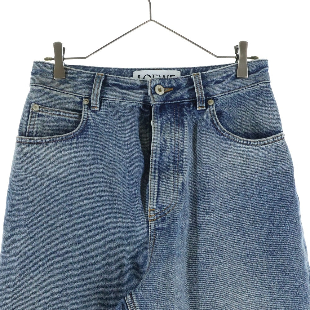 LOEWE(ロエベ) ANAGRAM BAGGY JEANS バギージーンズパンツ H526Y11W79 レディース