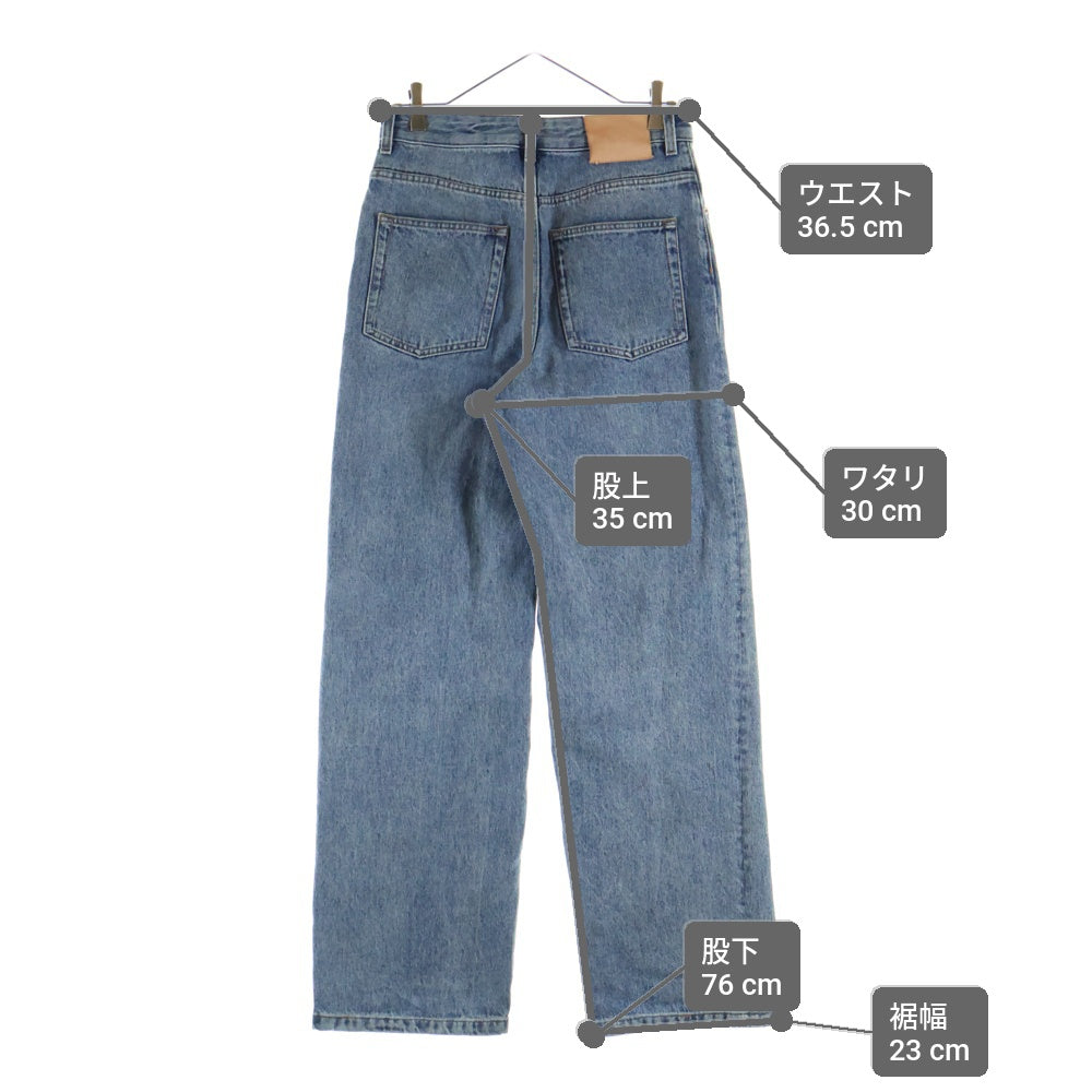 LOEWE(ロエベ) ANAGRAM BAGGY JEANS バギージーンズパンツ H526Y11W79 レディース