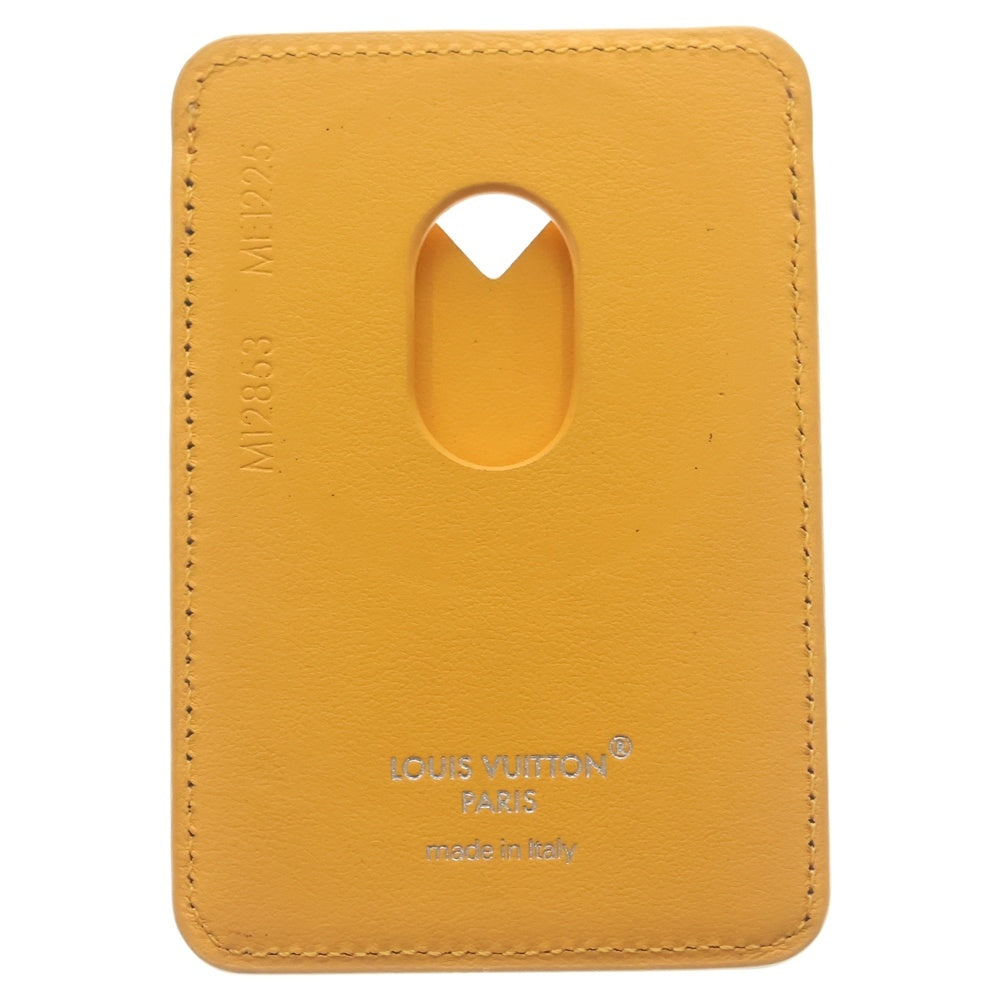 LOUIS VUITTON(ルイヴィトン) モノグラム マカサー ポルトカルトマグネット カードケース オレンジ×ブラウン M12853 レディース