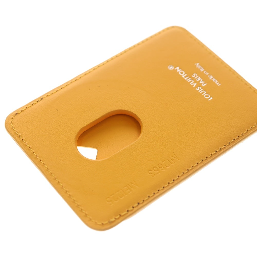 LOUIS VUITTON(ルイヴィトン) モノグラム マカサー ポルトカルトマグネット カードケース オレンジ×ブラウン M12853 レディース