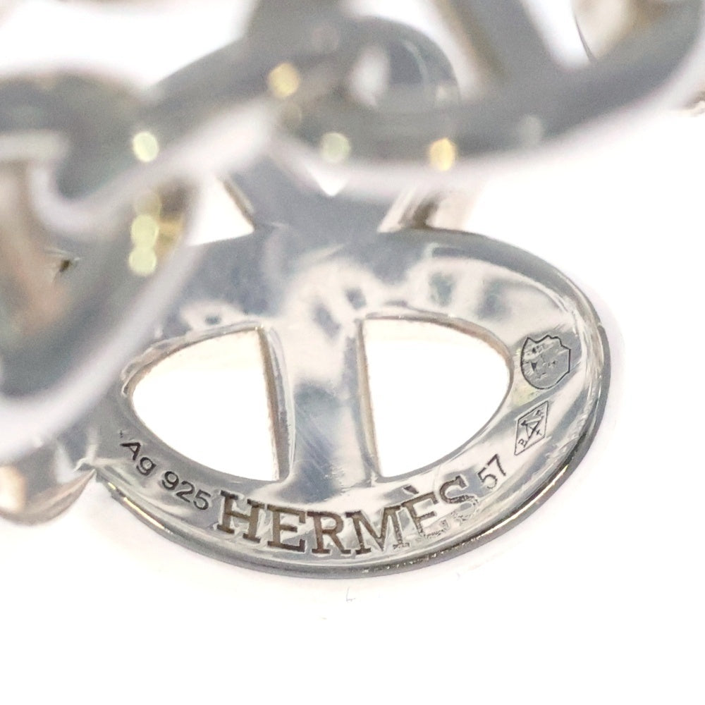 HERMES(エルメス) アンシェネGM シェーヌダンクル リング 指輪 シルバー レディース
