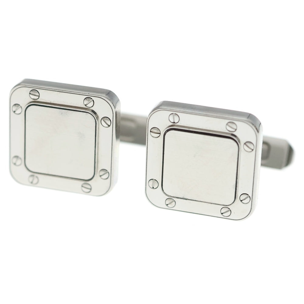 Cartier(カルティエ) サントス ドゥ カルティエ カフリンクス ボタン シルバー Ag925