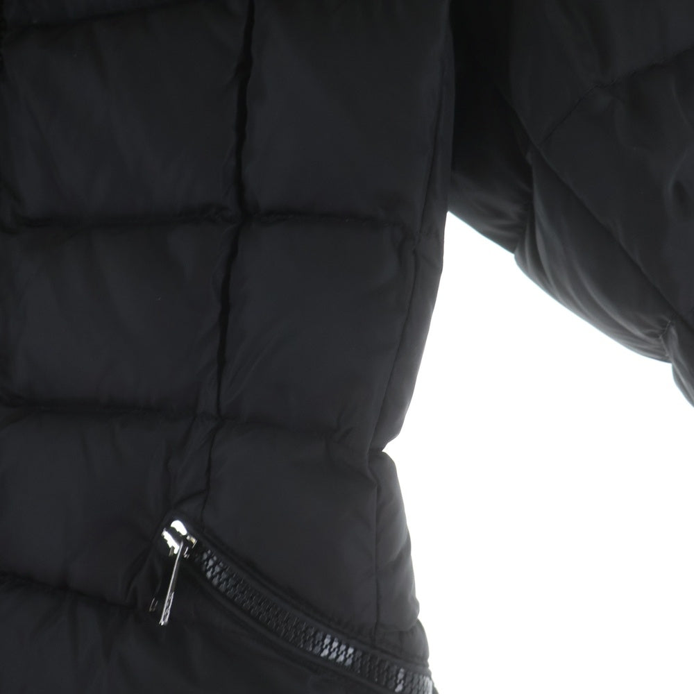 MONCLER(モンクレール) FLAMMETTE GIUBBOTTO フラメッテ フード付ロングダウンジャケット ブラック レディース E20934993105