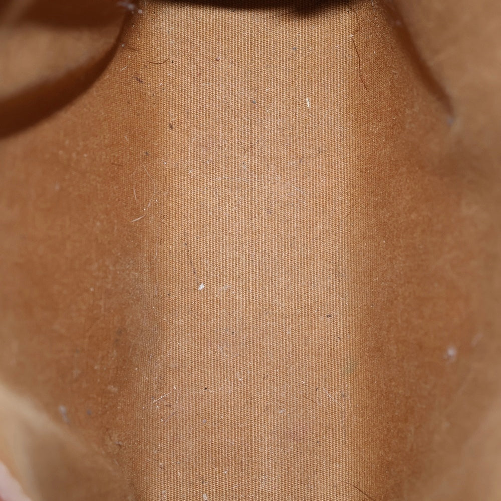 CELINE(セリーヌ) トリオンフ ミニバーティカルカバ 2WAYバッグ ハンドバッグ ショルダーバッグ ホワイト×ブラウン レザー×PVC ゴールド金具 レディース